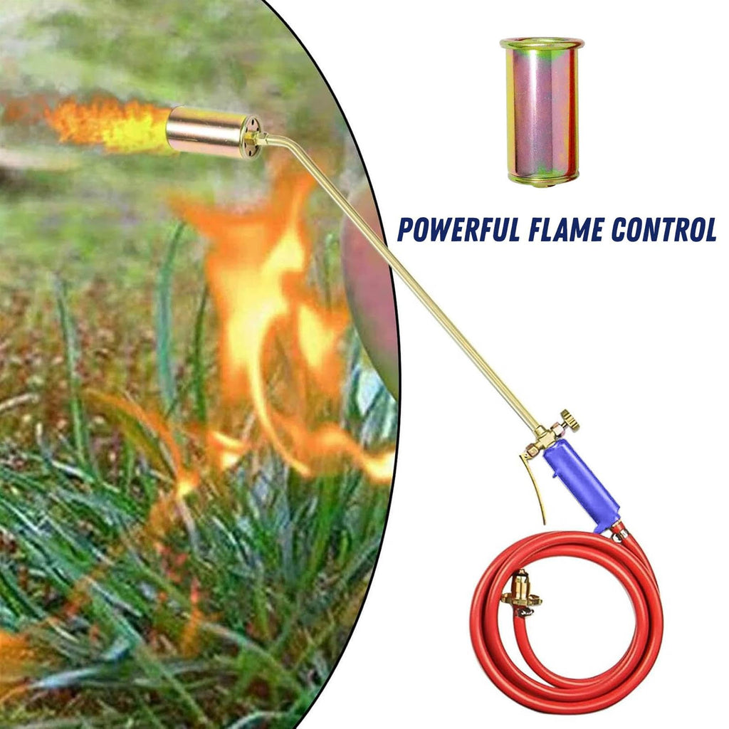 Dapetz Long-Arm Gas Torch Wand - RRP £19.99 - Propane/Butane Adjustable Flame