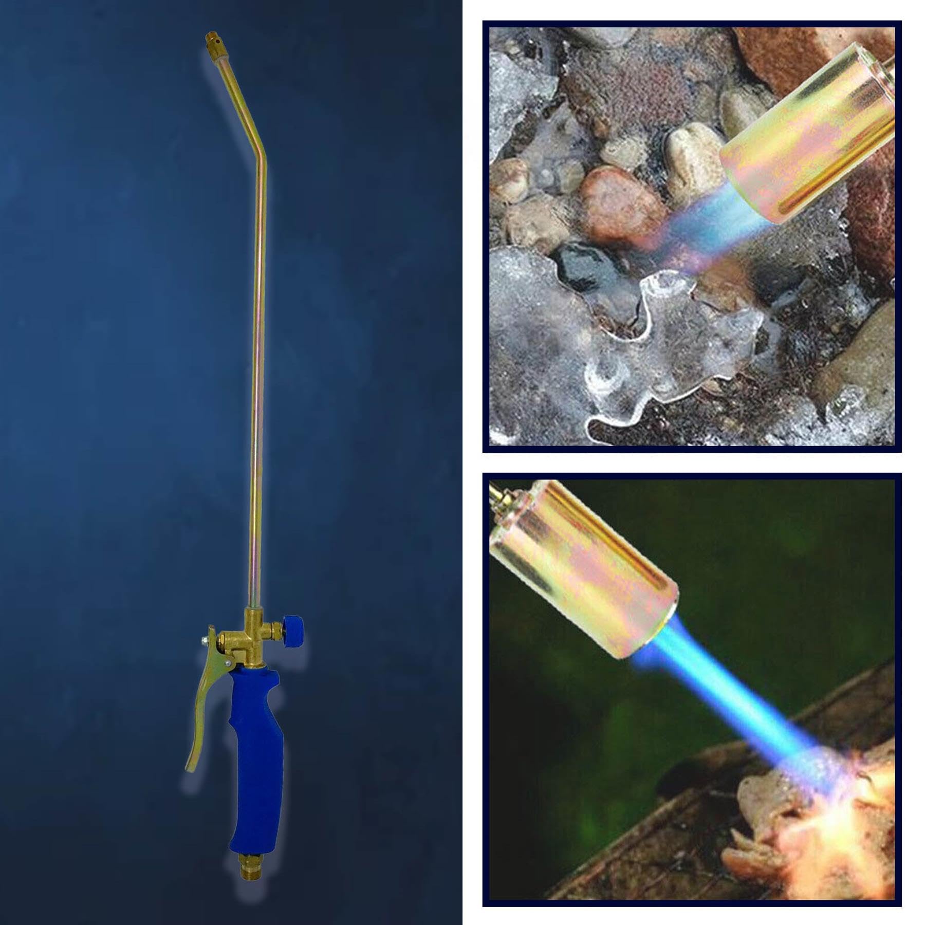 Dapetz Long-Arm Gas Torch Wand - RRP £19.99 - Propane/Butane Adjustable Flame